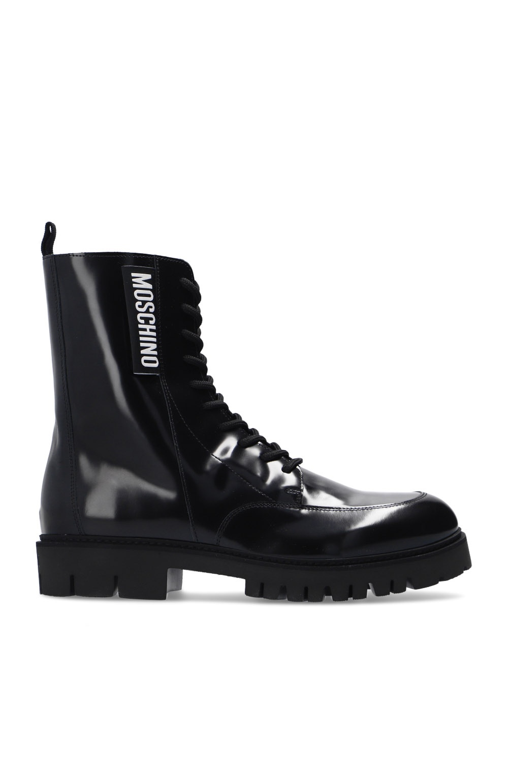 Moschino mens discount shoes boots